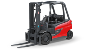 A Linde Anyagmozgatás E35 – E50 típusú elektromos targoncája