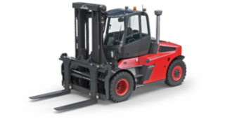 A Linde H100–H180 D sorozatú belsőégésű motoros targoncája A Linde H100–H180 D sorozatú belsőégésű motoros targoncája