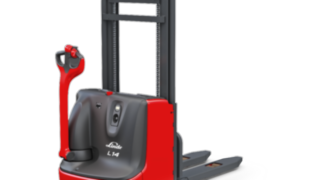 A Linde L14 C típusú elektromos raklapemelője