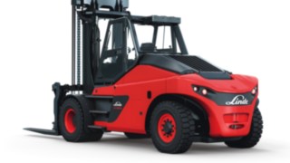 A Linde HT100–HT180 Ds sorozatú belsőégésű motoros targoncája