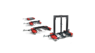 A Linde MH LT sorozatú rugalmas logisztikai szerelvényei