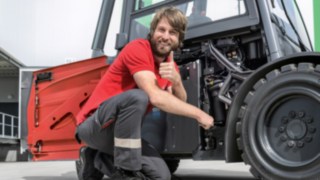 A Linde X20 – X35 típusú elektromos targoncáinak minden karbantartást igénylő alkatrésze könnyen hozzáférhető és kicserélhető. A Linde könnyen karbantartható X35 elektromos targoncája
