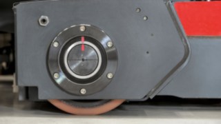 Aktív stabilitásvezérlésű K típusú targonca a raktárban K típusú targonca aktív stabilitásvezérléssel