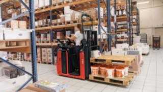 A Linde N20 C D típusú komissiózó targoncája