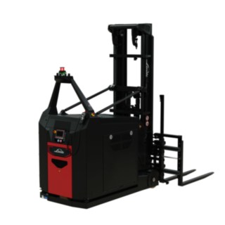 Ez az I-MATIC AC core típusú automatizált, ellensúlyos elektromos raklapemelő két villával van szerelve, amelyek egyszerre két raklap felvételére alkalmasak.
