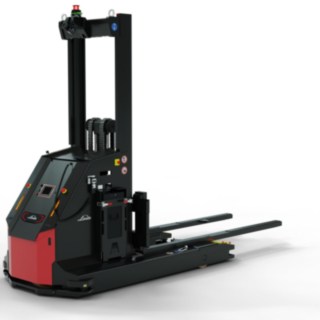 A Linde Anyagmozgatás I-MATIC AS targoncája egy automatizált terpesztargonca.
