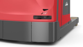 A Linde Anyagmozgatás Object Warning System rendszerének hátsó lézerszkennere