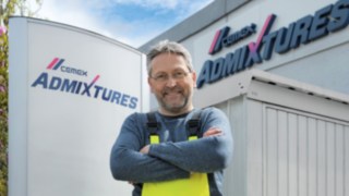 Roland Poppe, Manager Production Europe, CEMEX Admixtures Roland Poppe, Manager Production Europe, CEMEX Admixtures