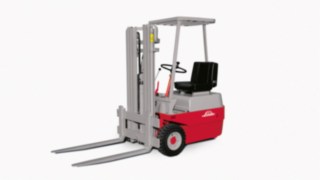 A Linde E10 – E15 elektromos targoncája debütál a piacon. A Linde MH E10 – E15 elektromos targoncája