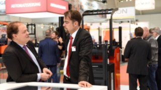 Látogatók a Logimat Kiállításon Látogatók a Logimat Kiállításon