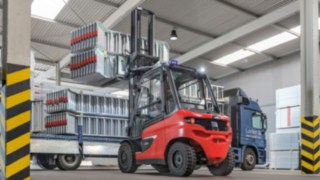 A Linde X50-et 2022 októbere óta tesztelik a Layhernél. A Linde X50-et 2022 októbere óta tesztelik a Layhernél.