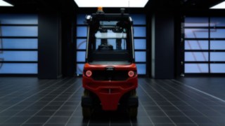 A Linde Anyagmozgatás X25 ellensúlyos targoncája