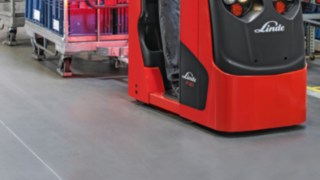 Linde P20 sorozatú vontató A Linde P20 sorozatú vontató munka közben