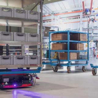 A C-MATIC HP sorozatú AMR-je használat közben.