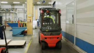 A Linde Safety Guard akcióban a Smurfit Kappa LithoPac vállalatnál. Linde Safety Guard a Smurfit Kappa LithoPac vállalatnál