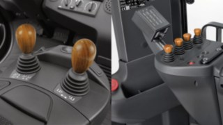 Fafogantyú a Linde Load Control joystickjaihoz Fafogantyú a Linde Load Control joystickjaihoz