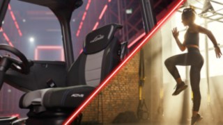 Kényelmes ülés a Linde E30 elektromos targoncájában