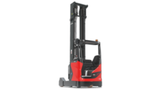 A Linde R20 tolóoszlopos targoncája, új tolóoszloppal. A Linde Anyagmozgatás R20 tolóoszlopos targoncája, új tolóoszloppal.