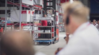A Linde V moduláris komissiózója a WoMH 2022 kiállításon. A Linde Anyagmozgatás V moduláris komissiózója a WoMH 2022 kiállításon.